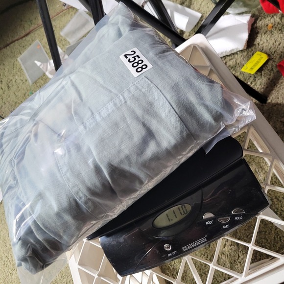 Soft Surroundings Jumpsuit Womens 12 Green Linen‎ Kerry Coastal Resort Cruise - Picture 16 of 16